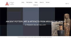 Desktop Screenshot of antiquesartifacts.com